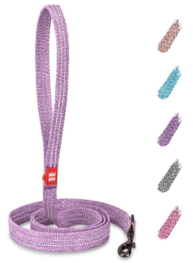 WauDog Recycled Cotton Dog Leash Eco-Friendly Alternative to Nylon for Small Medium and Large Dogs - Reflective Strong Dog Leashes for Large Breeds - Puppy Leash - Image 1